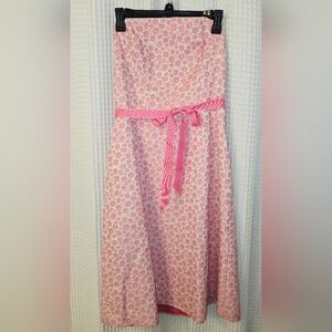 Lilly Pulitzer Pink Dress with Ribbon